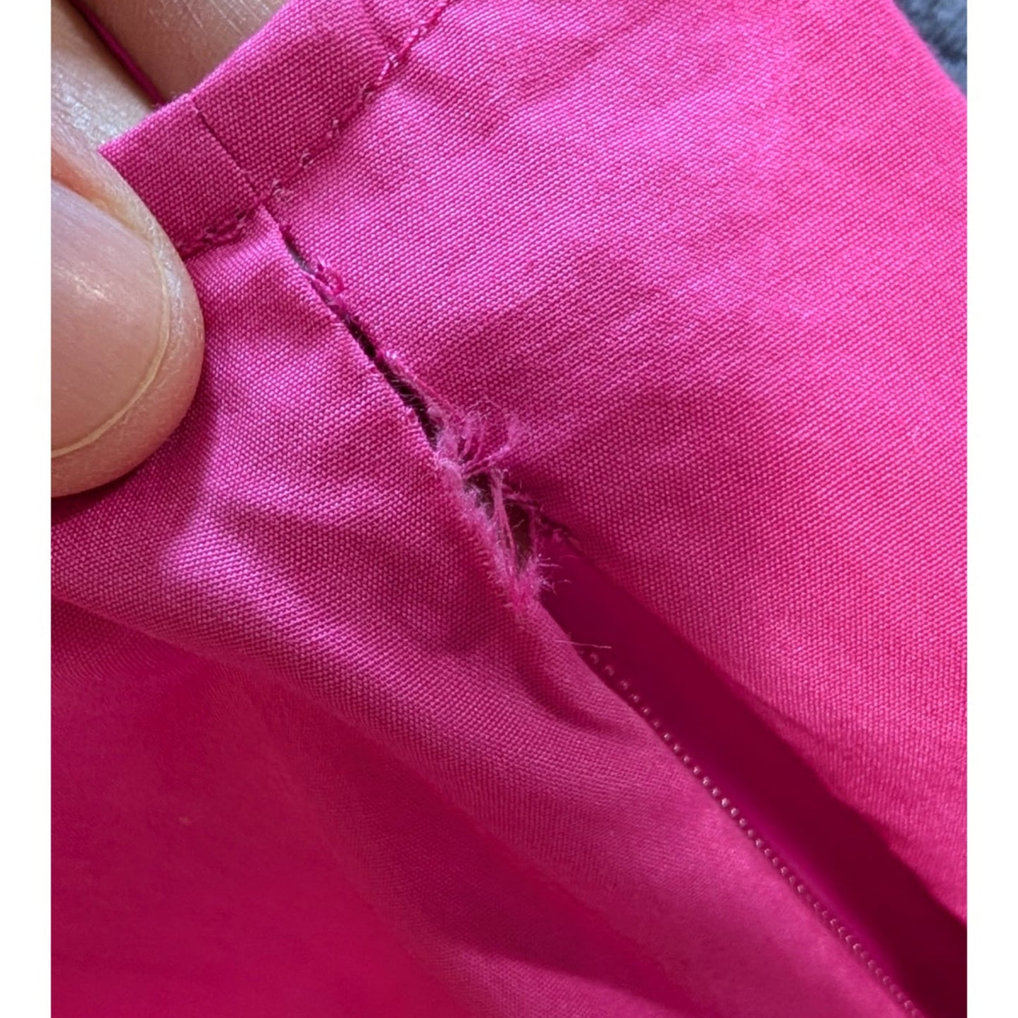 100% Cotton NWT Max Mara Studio Hot Pink Fuchsia Sleeveless A-Line Midi Dress | ADEPTO SS24