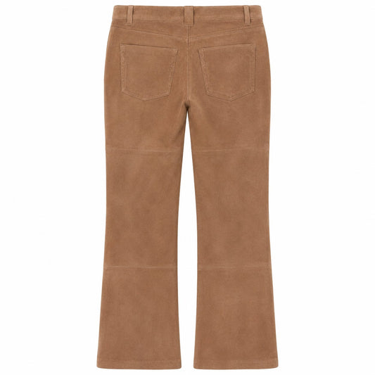 Isaac Mizrahi Tan Suede Pants