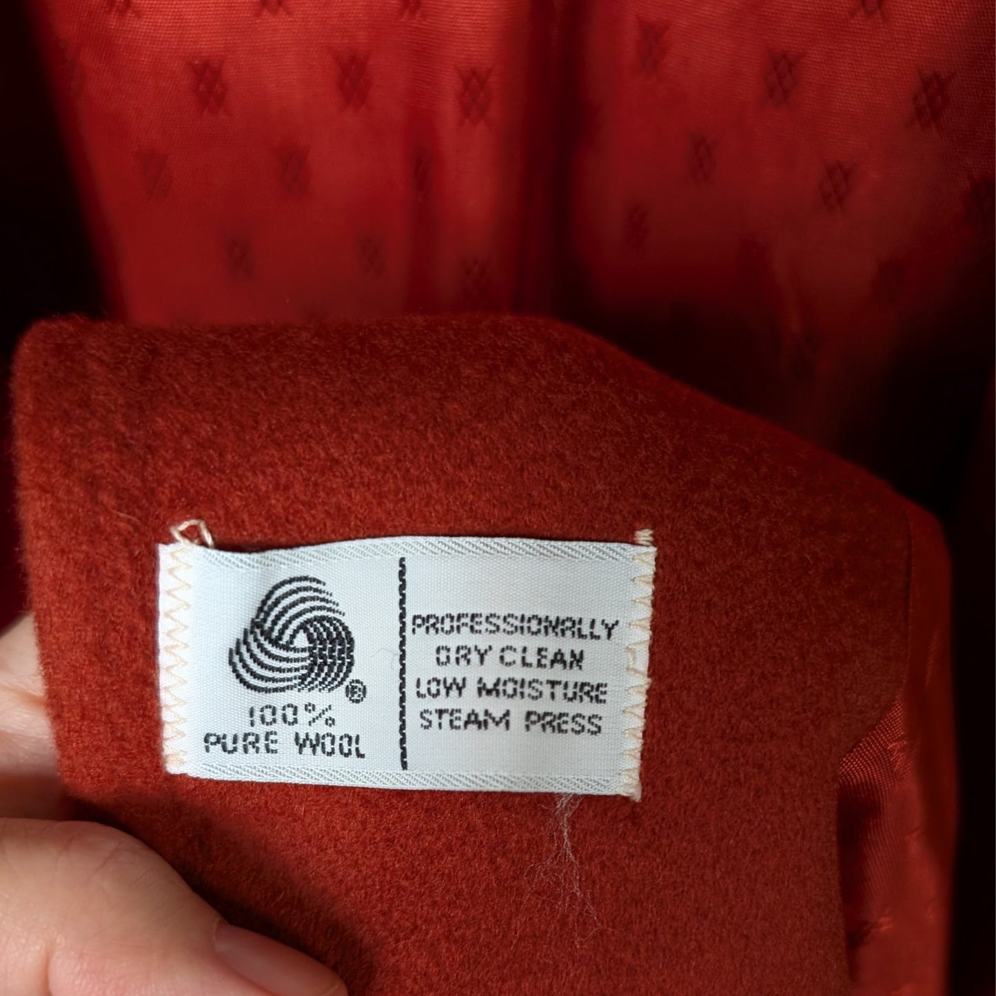 Vintage Billi 100% Wool Coat