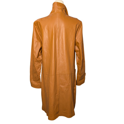 Vintage Chadwick’s Caramel Leather Trench Coat