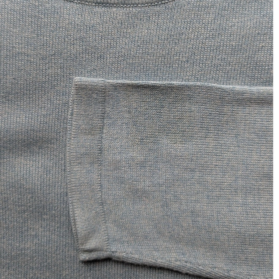Banana Republic Silk Cashmere Crew Neck Sweater, Light Blue, Size S