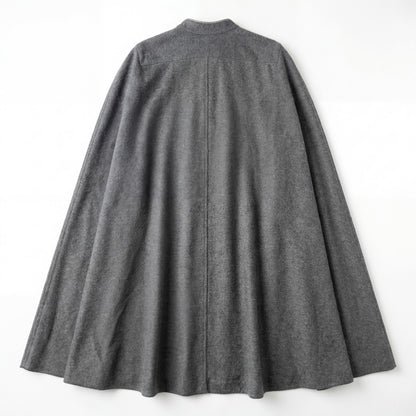 Merino Wool Grey Cape Casa Sesena | Spanish Heritage | One Size