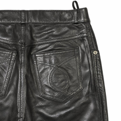Wilsons Leather High-Rise Black Genuine Leather Pants