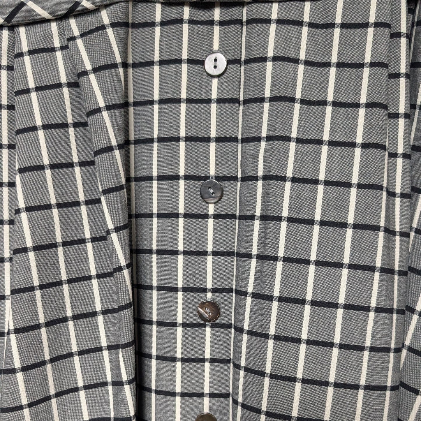 ory Burch Claire McCardell Plaid Wrap Dress
