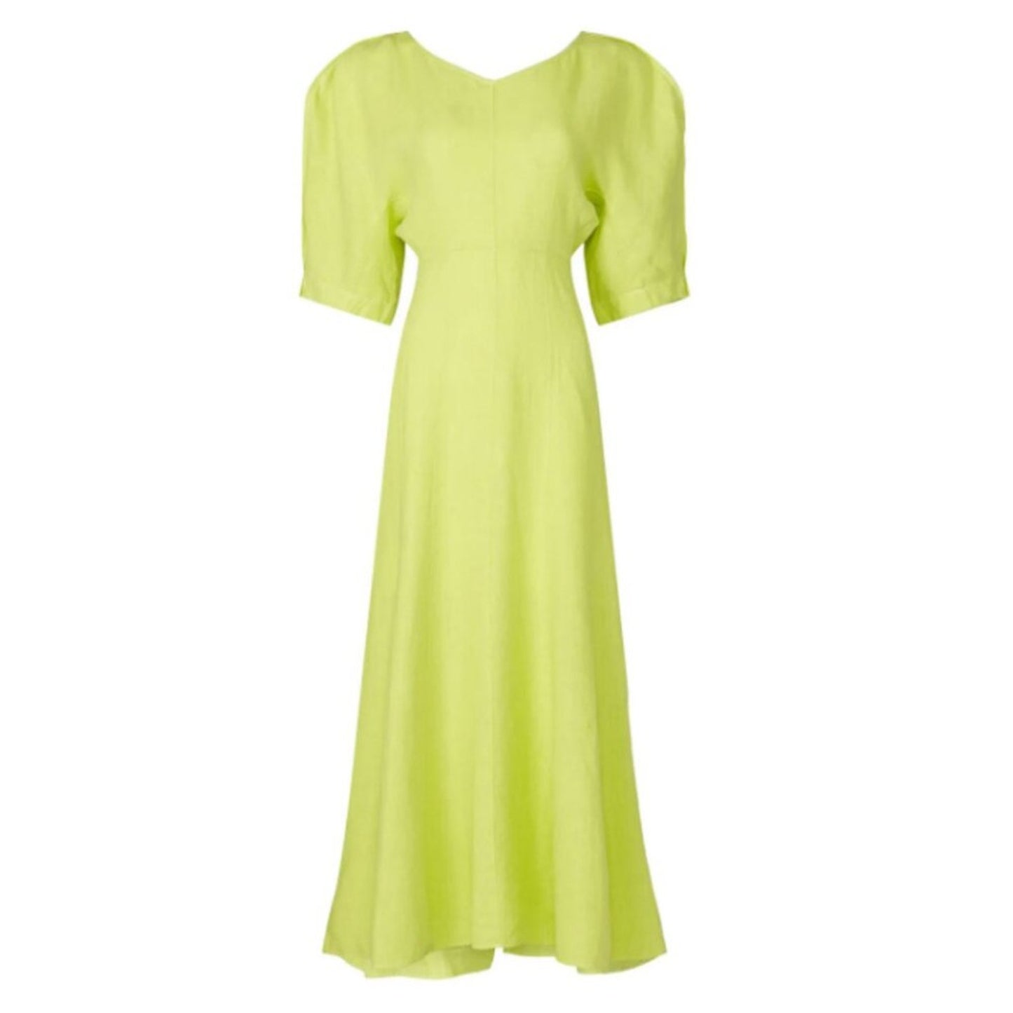 NWT Mara Hoffman Sicily Citrus Linen Maxi Dress