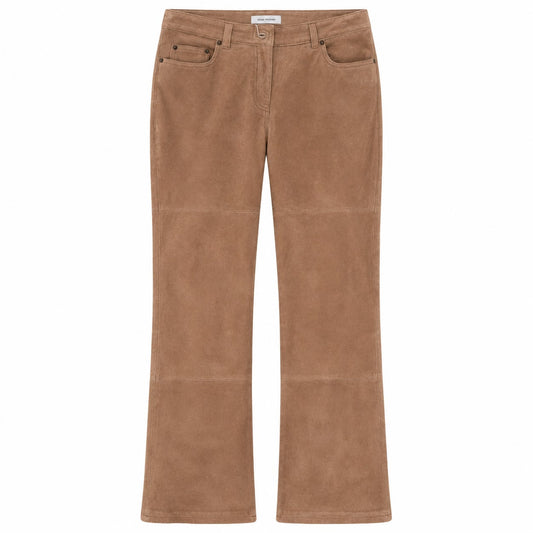 Isaac Mizrahi Tan Suede Pants