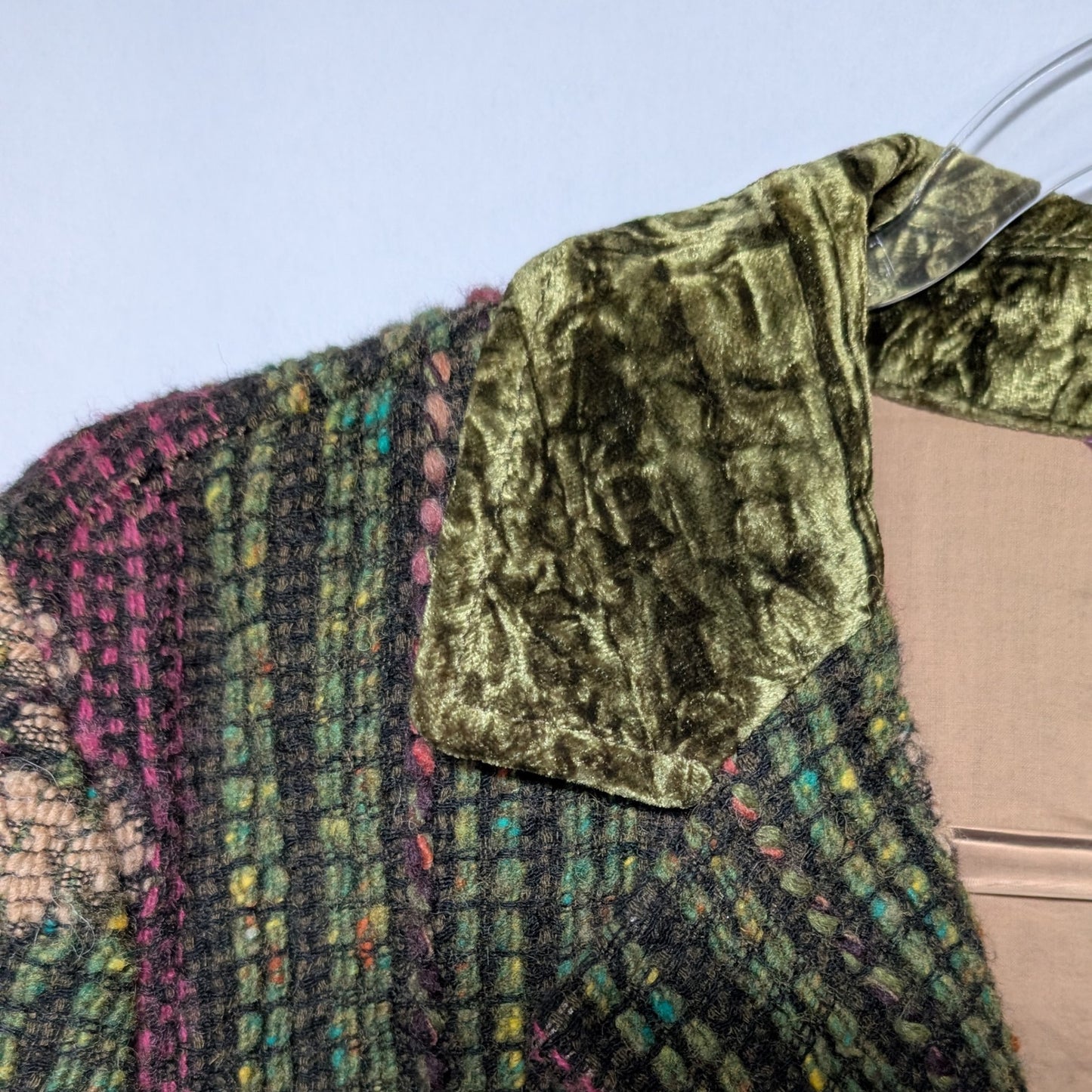 Etro Fall 2004 Runway-Inspired Brocade Blazer Velvet Collar NWT Size 12