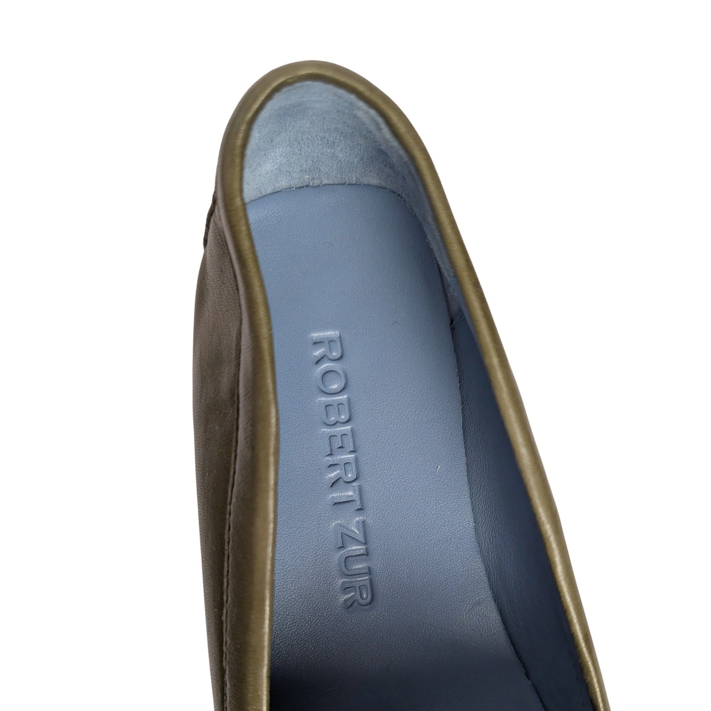 Robert Zur Soho Bit Loafer Khaki Leather Loafers