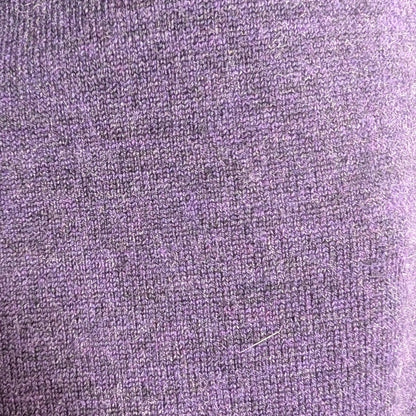 Banana Republic Extra Fine Merino Wool Crew Neck Sweater, Purple, Size M