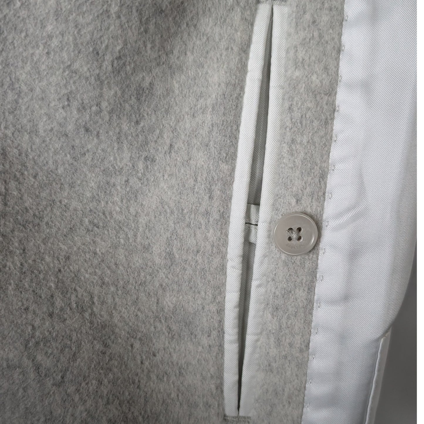 Babaton Aritzia Slouch Coat Wool Cashmere Light Heather Grey Size 3