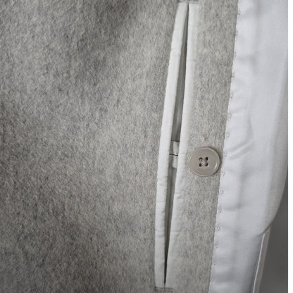 Babaton Aritzia Slouch Coat Wool Cashmere Light Heather Grey Size 3