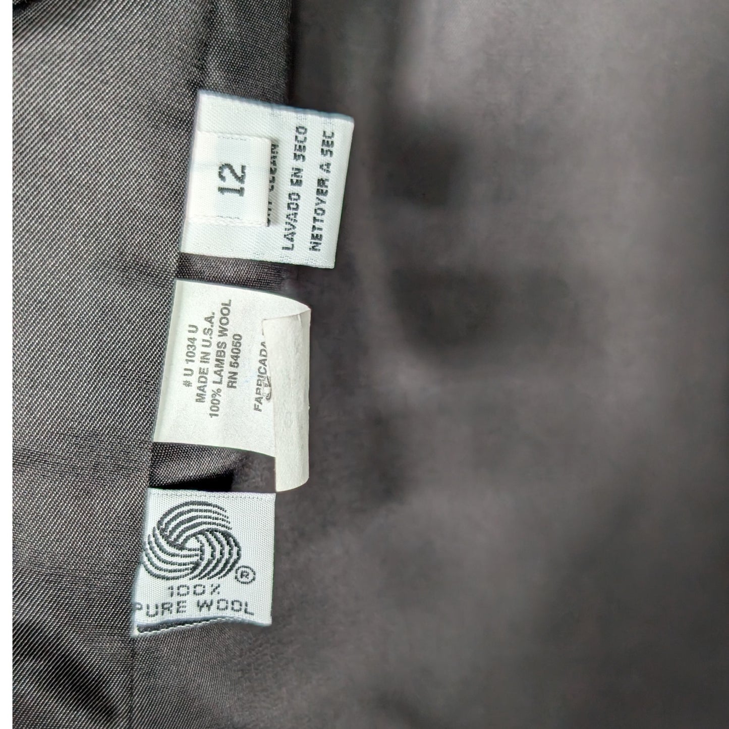 Authentic Vintage Christian Dior Double-Breasted 100% Lambswool Maxi Coat