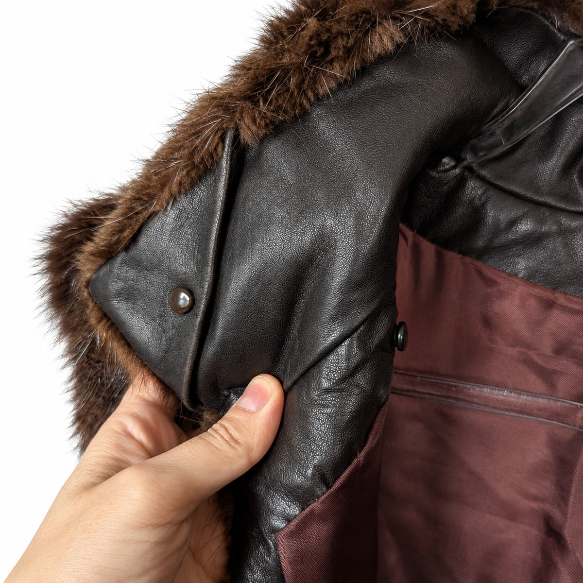 Andrew Marc Genuine Fur & Leather Vest – Believed Natural Beaver