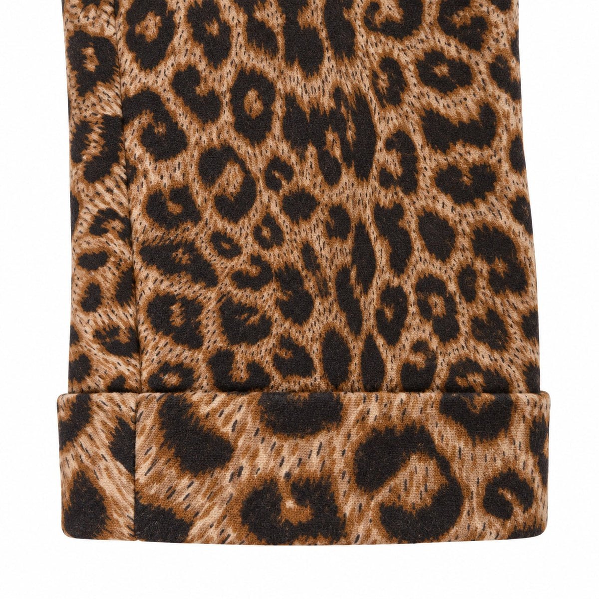 Moschino Cheap and Chic Leopard Print Wool Pants US 6