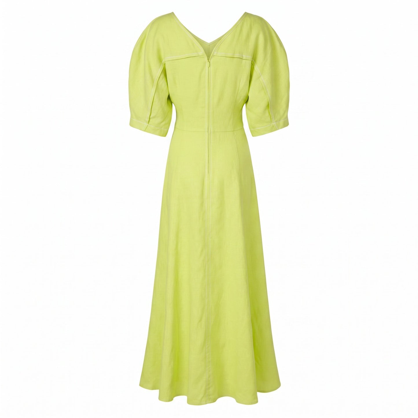 NWT Mara Hoffman Sicily Citrus Linen Maxi Dress