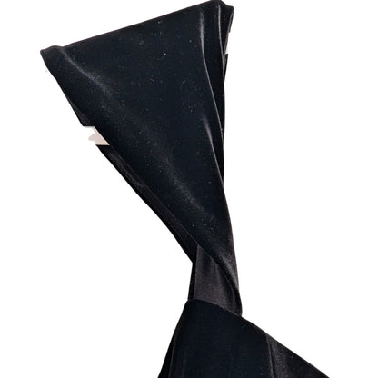 Jenny Yoo Issa Black Velvet Bridesmaid Dress - Size 18 NWT