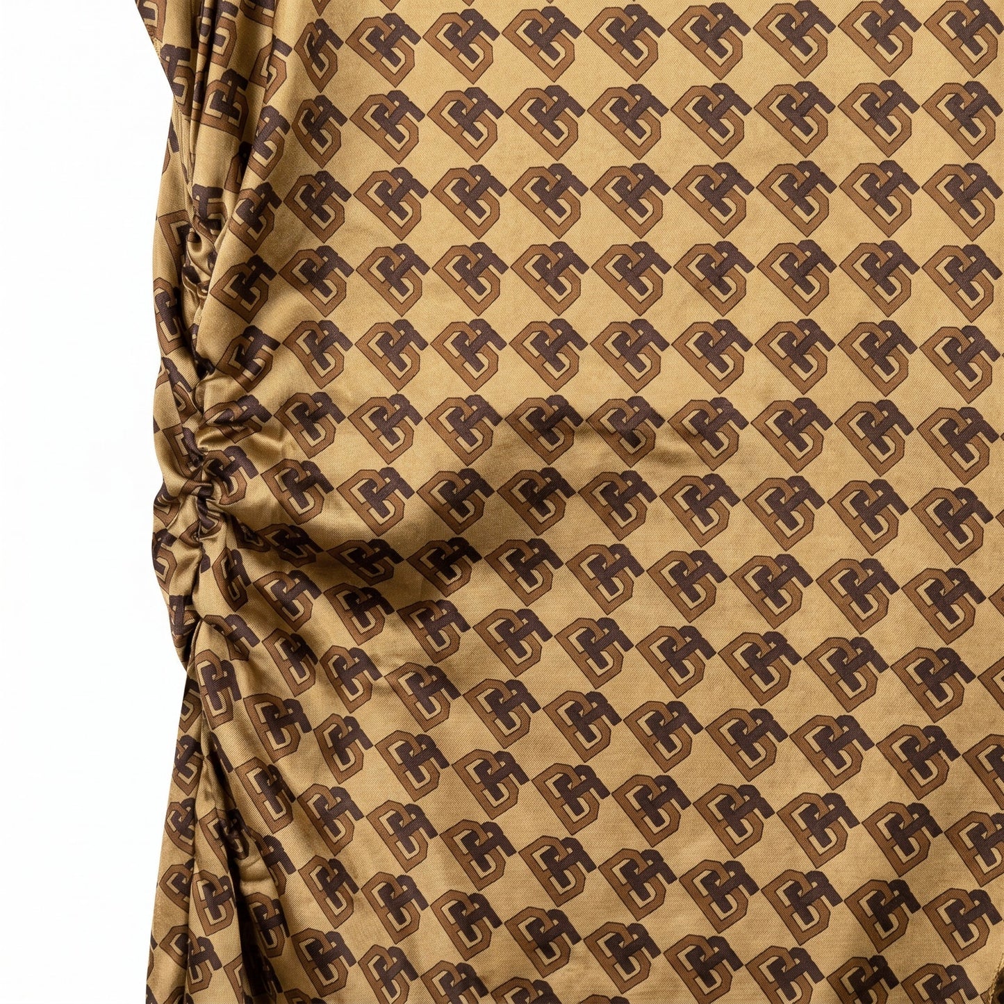 NWT 100% Silk Banana Republic  Monogram Print Shirt Dress | Long Sleeve | XL