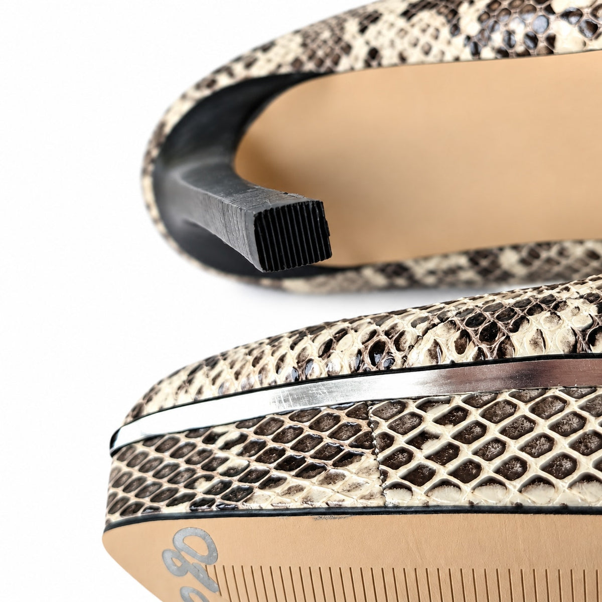 Michael Kors Genuine Snakeskin Platform Ankle Boots NEW