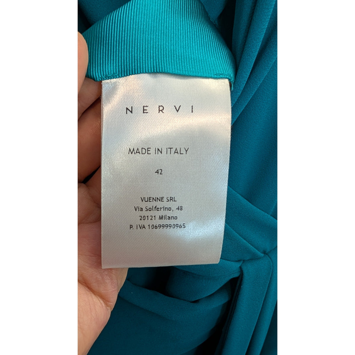 NWT Nervi Pami Dress — Sequin & Ostrich Feather Cuffs — IT 42 / US 6