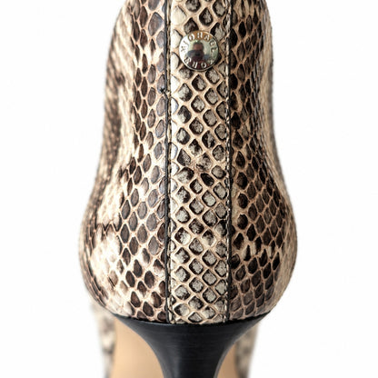 Michael Kors Genuine Snakeskin Platform Ankle Boots NEW