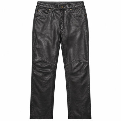 Wilsons Leather High-Rise Black Genuine Leather Pants