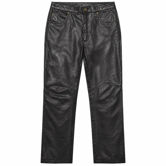 Wilsons Leather High-Rise Black Genuine Leather Pants