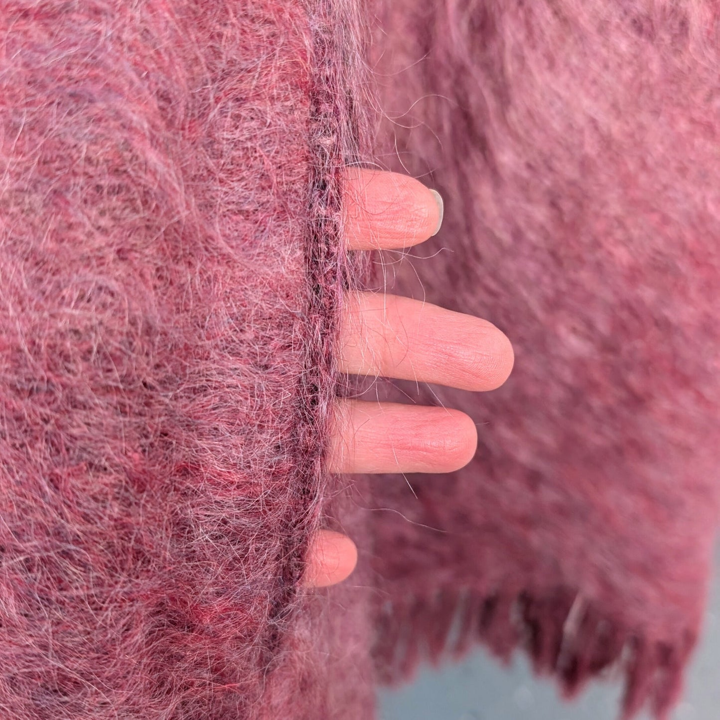 Mohair Wool Cape
