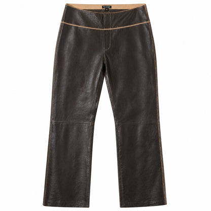 For Joseph Genuine Leather Brown Pants Size 27