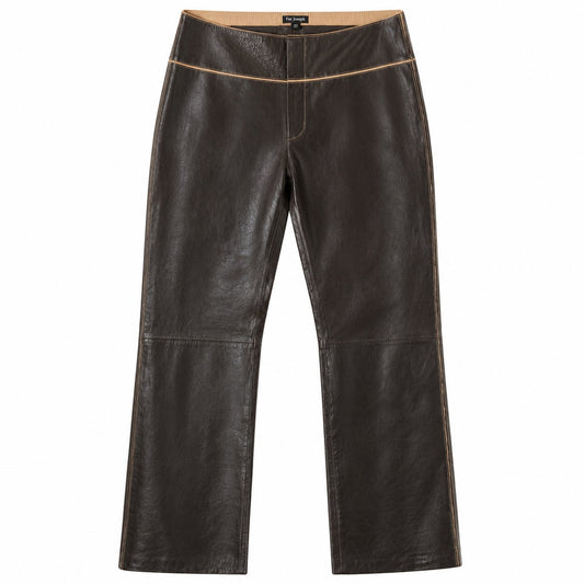For Joseph Genuine Leather Brown Pants Size 27