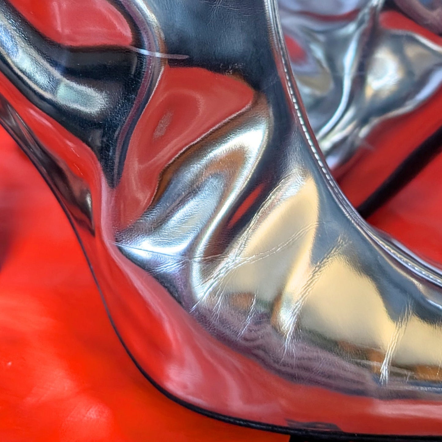 Simon Miller Verner Metallic Hourglass Heel Boots