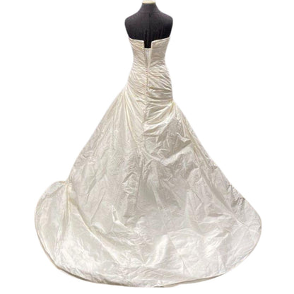 Pronovias Hawaii Silk Dupioni Wedding Dress Off-White NWT Size 4