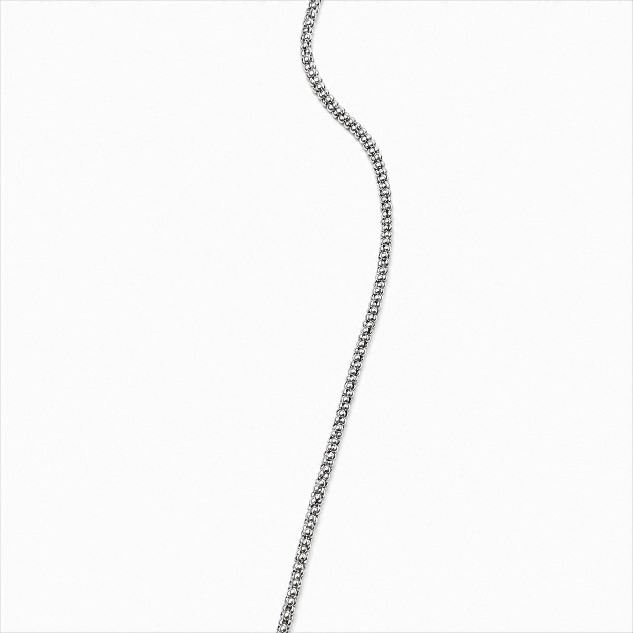 925 Italian Sterling Silver CZ Drop Necklace 925 Italy Cubic Zirconia Y Necklace