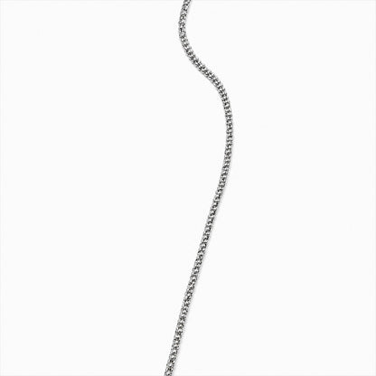 925 Italian Sterling Silver CZ Drop Necklace 925 Italy Cubic Zirconia Y Necklace