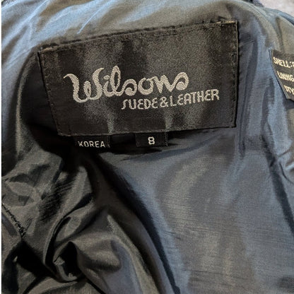 Wilsons Leather High-Rise Black Genuine Leather Pants