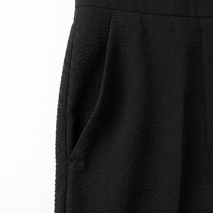 NWT 96% Wool Max Mara Cervo Navy Wide Leg Trousers Size US4