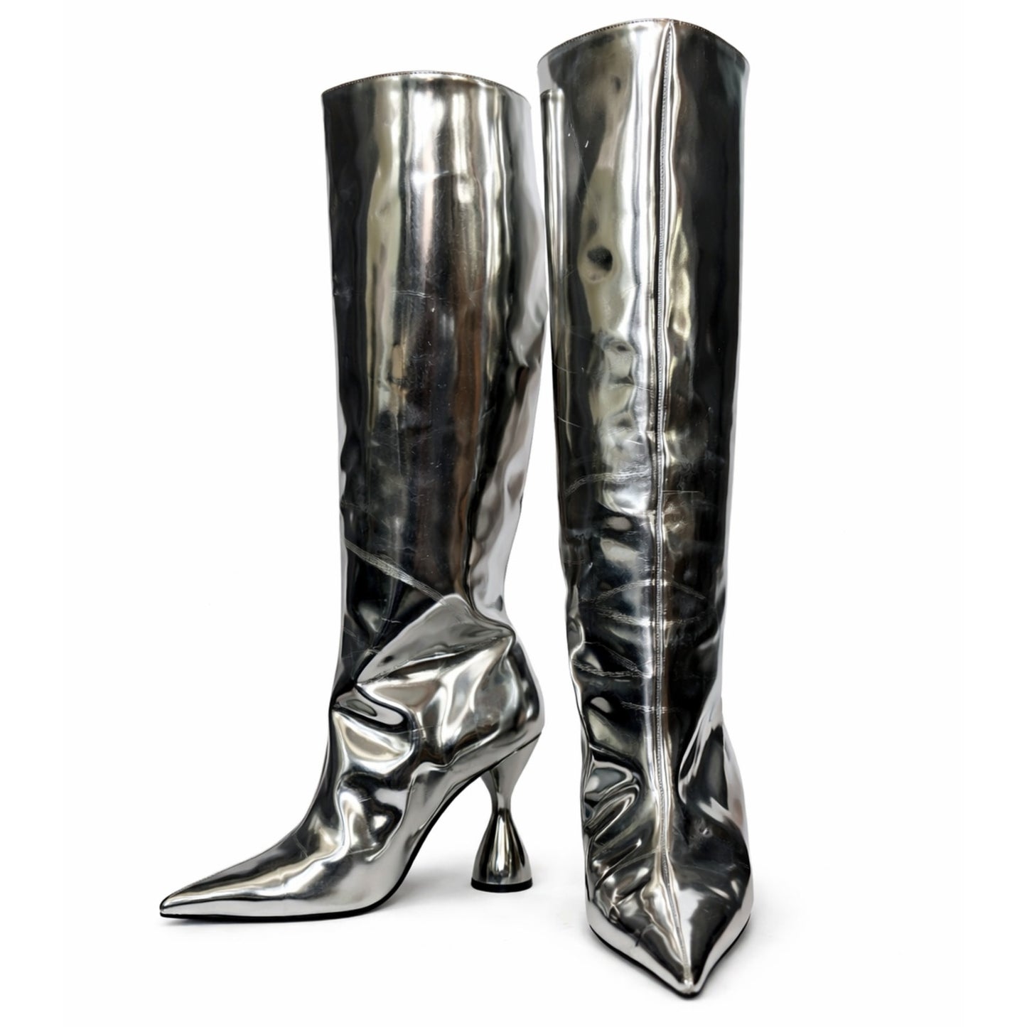 Simon Miller Verner Metallic Hourglass Heel Boots
