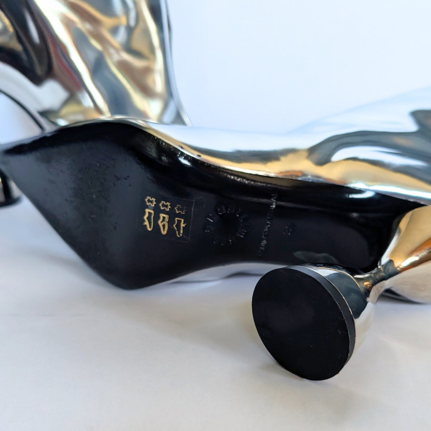 Simon Miller Verner Metallic Hourglass Heel Boots