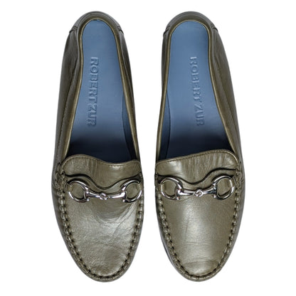 Leather Khaki Bit Loafer Robert Zur Soho | 8.5