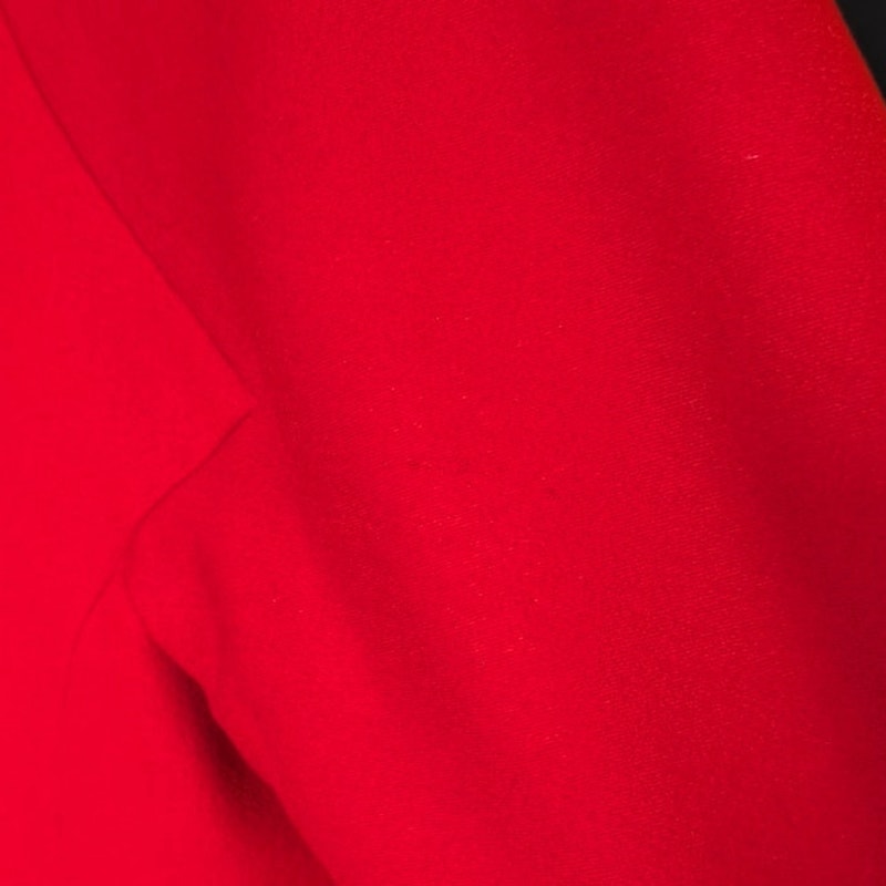 Harry B. Popper London Sz 10 Red Wool Coat | Vintage British | Statement Piece