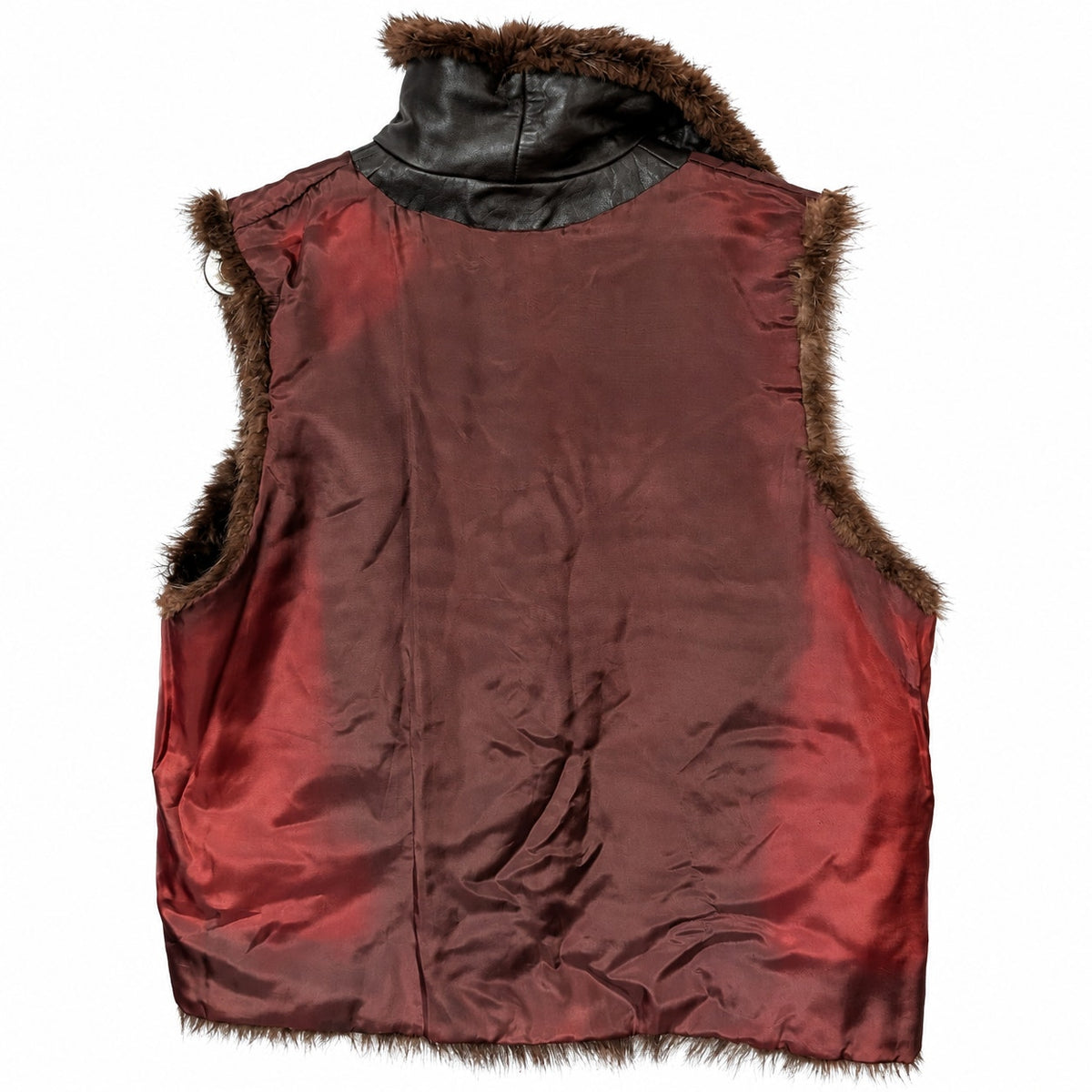 Andrew Marc Genuine Fur & Leather Vest – Believed Natural Beaver
