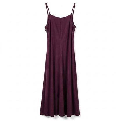Armani Exchange NWT Plum Spaghetti Strap Slip Maxi Dress | SS17 | Size 8