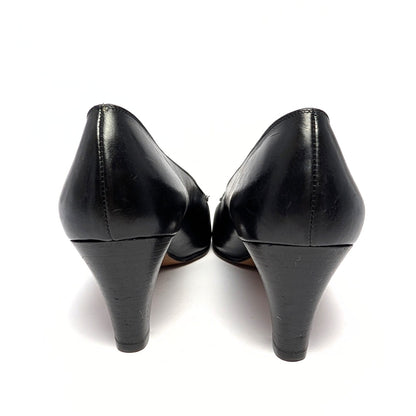 Leather Black Pumps Salvatore Ferragamo | 9 AA