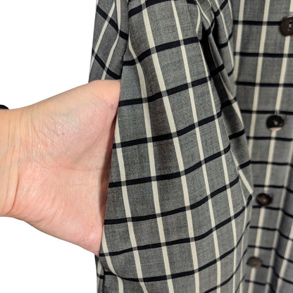 Plaid Wrap Dress Tory Burch Claire McCardell | Size 8