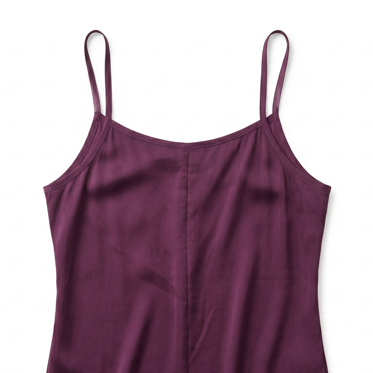 Armani Exchange NWT Plum Spaghetti Strap Slip Maxi Dress | SS17 | Size 8