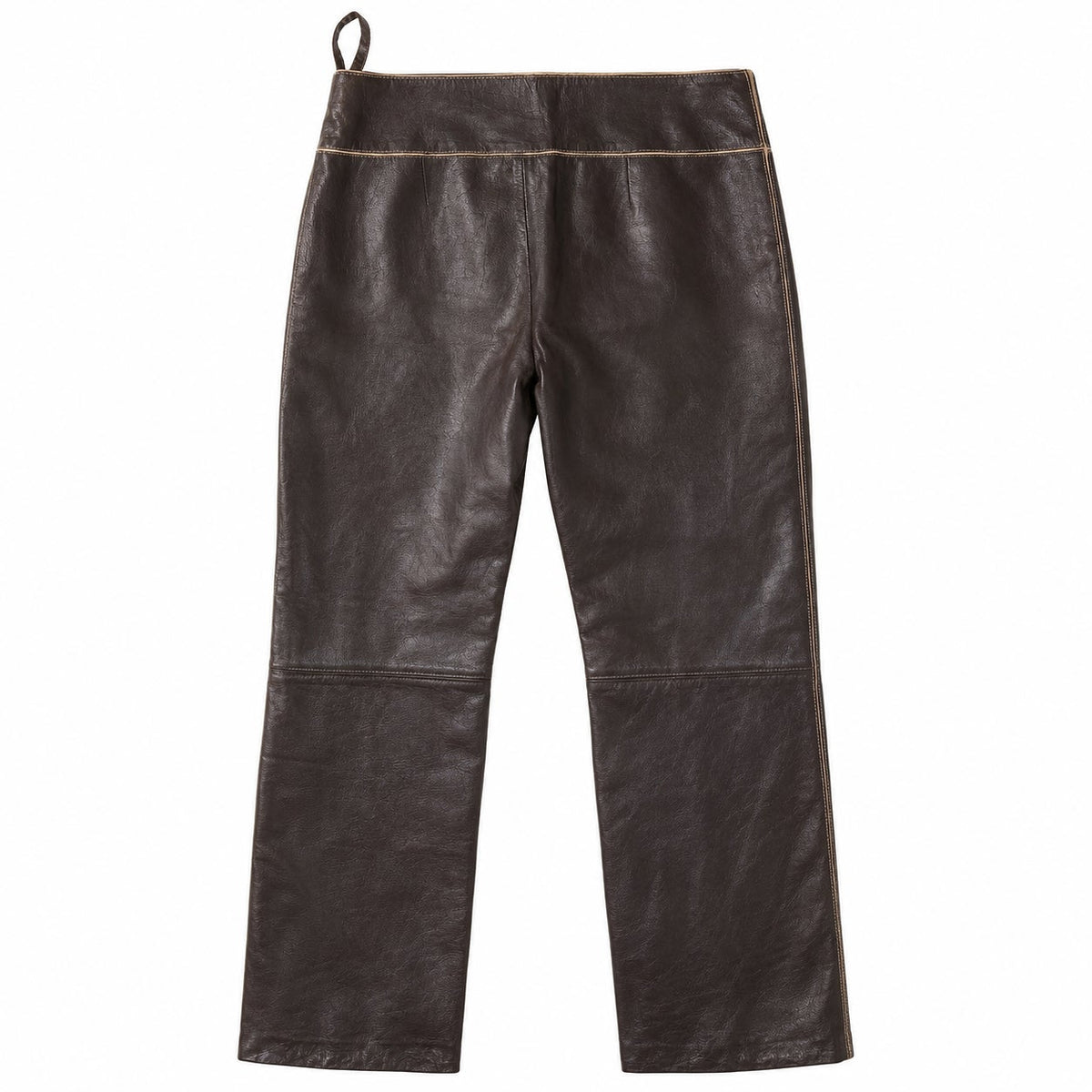 For Joseph Genuine Leather Brown Pants Size 27