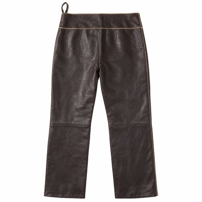 For Joseph Genuine Leather Brown Pants Size 27