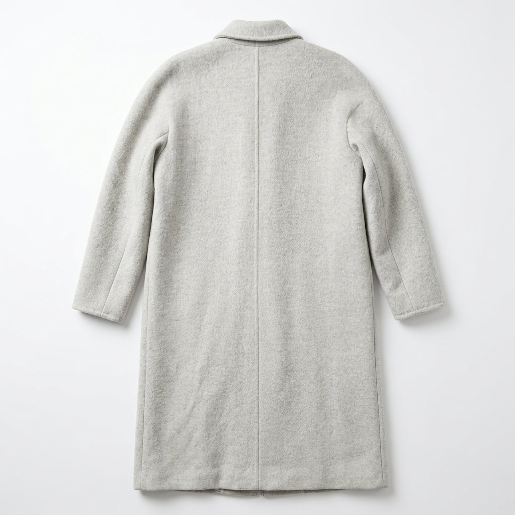 Babaton Aritzia Slouch Coat Wool Cashmere Light Heather Grey Size 3