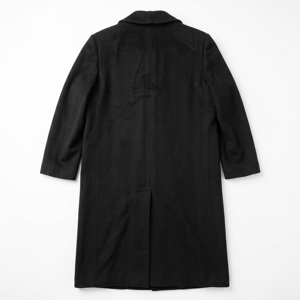 Authentic Vintage Christian Dior Double-Breasted 100% Lambswool Maxi Coat