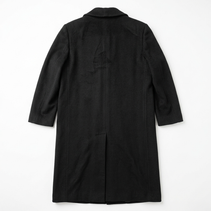 Authentic Vintage Christian Dior Double-Breasted 100% Lambswool Maxi Coat