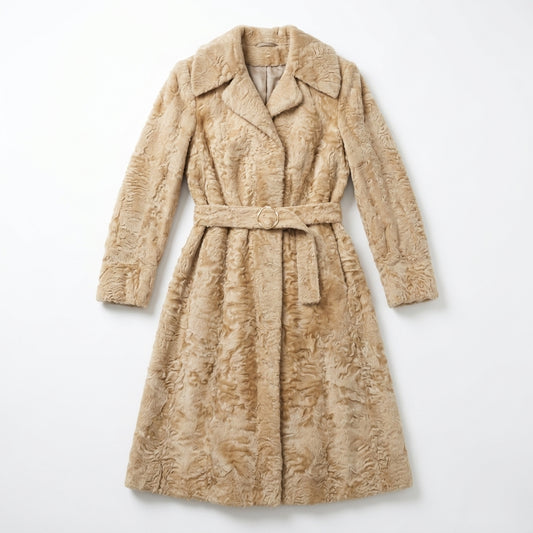Vintage Lamb Shearling Coat
